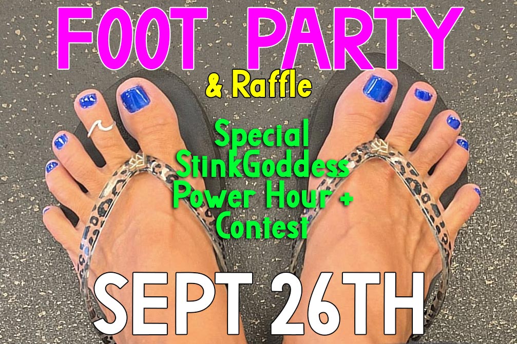 Foot Party & Raffle - Sat, Sept 26th!